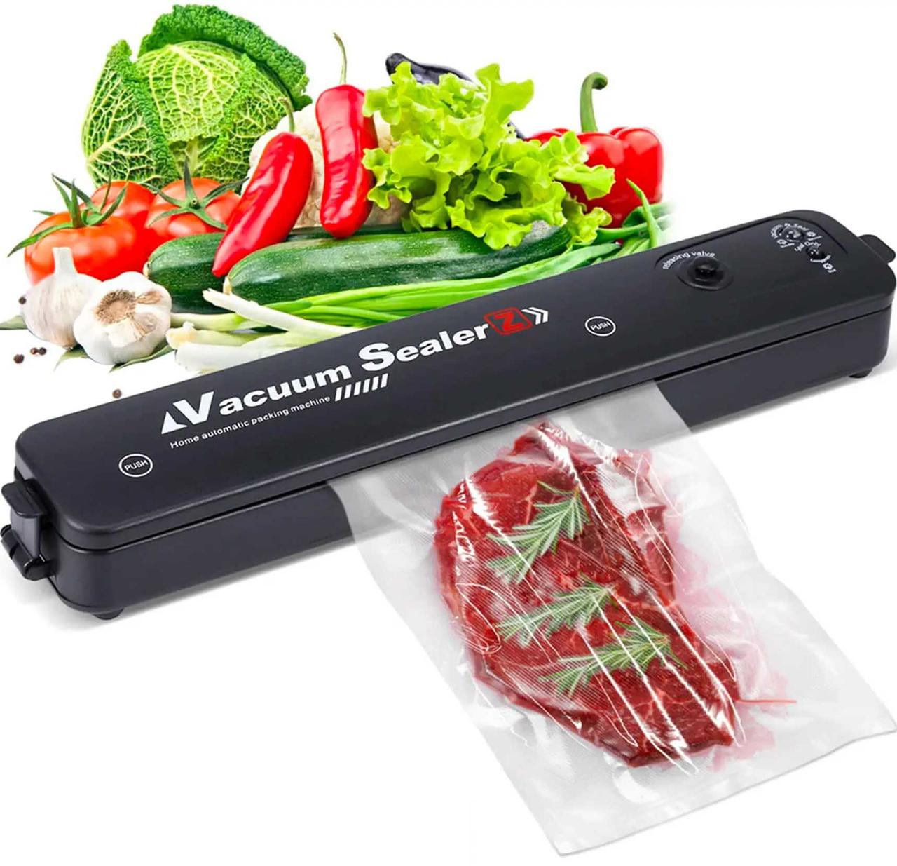Вакуумний пакувальник Vacuum Sealer Чорний