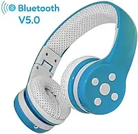 Детские Bluetooth-наушники, беспроводные детские наушники Yusonic с микрофоном, 15 часов воспроизведения