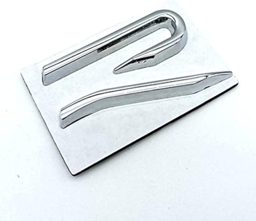 Шильдик емблема Volkswagen "R line" Фольцваген значок ер лайн новий тип колір хром, фото 1