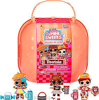 Игровой набор с куклами ЛОЛ Сюрприз Мини Свитс Тутси Чемодан LOL Surprise! Mini Sweets Tootsie