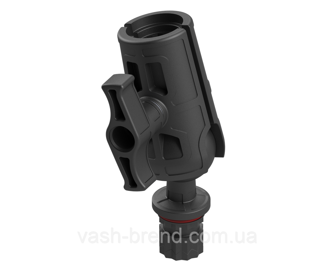 Адаптер BORIKA FASTen SBa038 чорний з кульовим з'єднанням 1.5" (38 мм) (01.17.009.02.01)