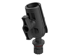 Адаптер BORIKA FASTen SBa038 чорний з кульовим з'єднанням 1.5" (38 мм) (01.17.009.02.01)