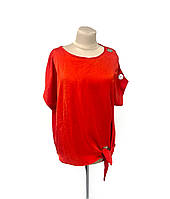Блузка стильна F&F, червона, легка, Розмір 10 (S), Відмінний стан