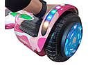 Гіроборд Smart Balance 6.5 Камуфляж Рожевий, фото 4