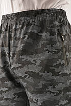 Штани спортивні чоловічі прямі Штани камуфляжні XL-5XL Синьо-сірий, фото 5