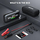 Пусковий пристрій Jump Starter для авто MOSTOOL M8 (5000A) 88,80Wh/24000mAh
