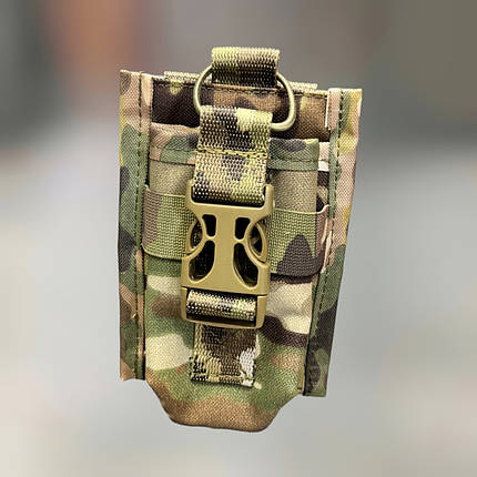 Підсумок під рацію на моллі, Мультикам, WINTAC, Cordura 1000D, тактичний чохол для рації на моллі, сумка на моллі, фото 1