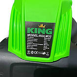 Газонокосарка KING KGLM32 2000W із пластиковим корпусом та шириною скошування 32 см, фото 4
