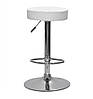 Барний стілець хокер без спинки Hoker PORTO. Білий колір., фото 2