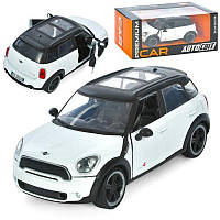 Машина дитяча модель АвтоСвіт, масштаб 1:24 Mini Cooper S Countryman, металева 17см, AP-1911