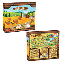 Настольная игра "Фермер" - развивающая игра про животных для детей от 5 лет