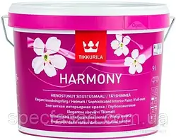 Фарба для стін та стелі акрилатна інтер'єрна Tikkurila Harmony 9 л Білий