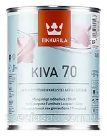 Лак мебельный глянцевый Tikkurila KIVA 70 0.9L
