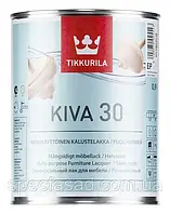 Лак мебельный полуматовый Tikkurila KIVA 30 0.9L