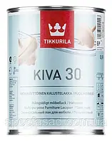 Лак меблевий напівматовий Tikkurila KIVA 30 0.9 L