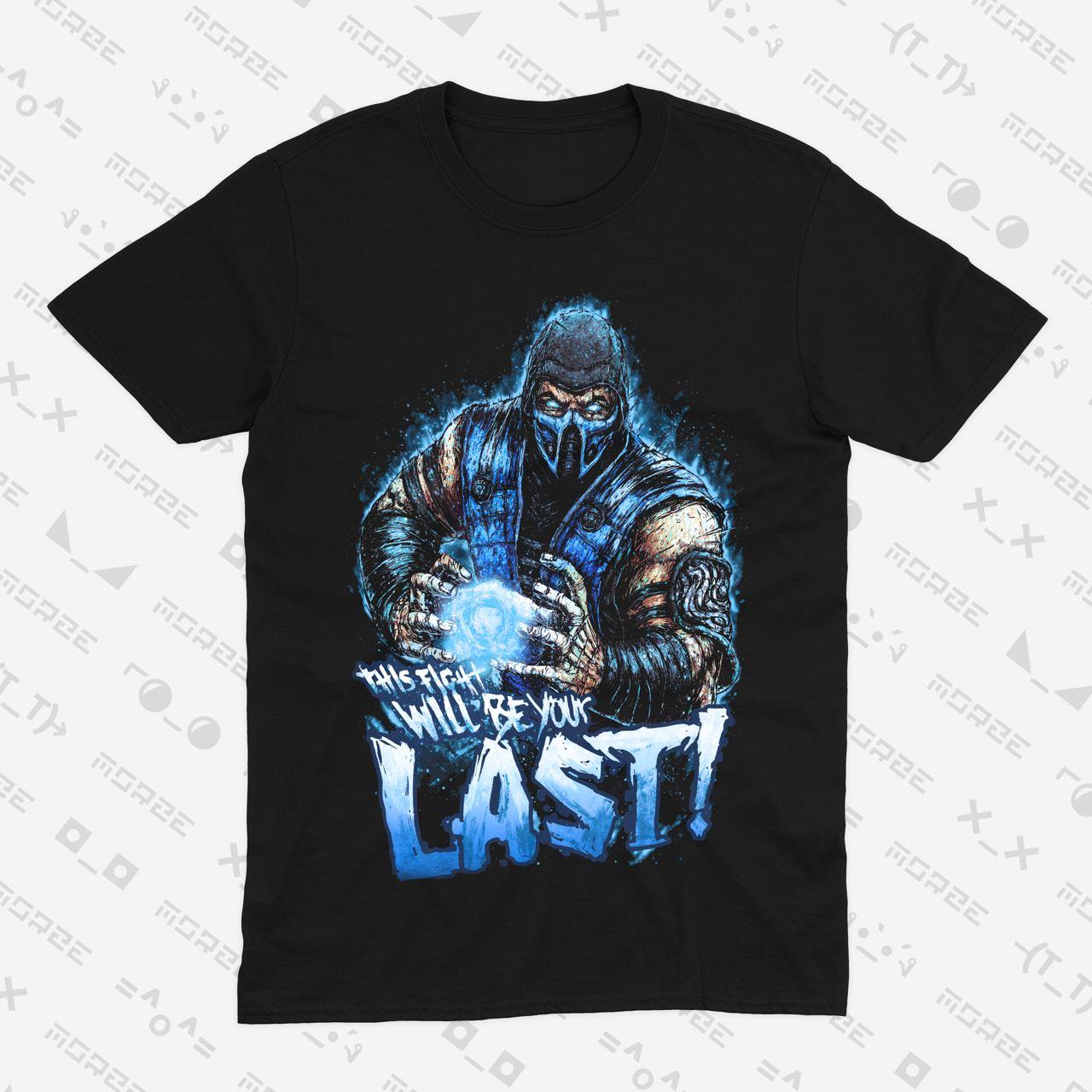 Футболка чорна Morze Mortal Kombat V2, фото 1