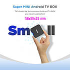 Смарт тв приставка Tanix TX1 mini 2/16 ГБ Allwinner H313, Android 10, Android TV Box + аеропульт з гіроскопом та мікрофоном, фото 9