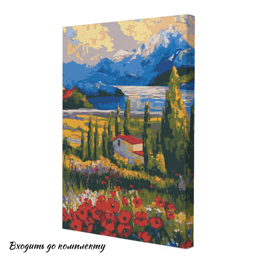 Картина за номерами Riviera Blanca Далекі гори 28x40 см (RB-0688)