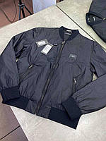 Мужская куртка Dolce Gabbana черный бомбер Дольче Габана v068
