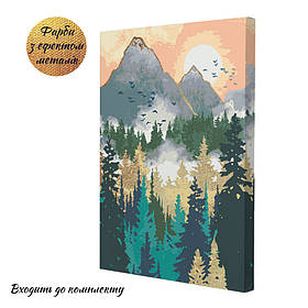 Картина за номерами Riviera Blanca Хмарочоси 28x40 см (RB-0772)