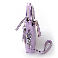 Косметичка кожа A-00276 L-purple.Купити гуртом і в роздріб в Україні., фото 4