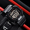 Чорний годинник електронний Casio оригінал водонепроникний з підсвічуванням Касіо чоловічий водостійкий W-737H-1A, фото 7