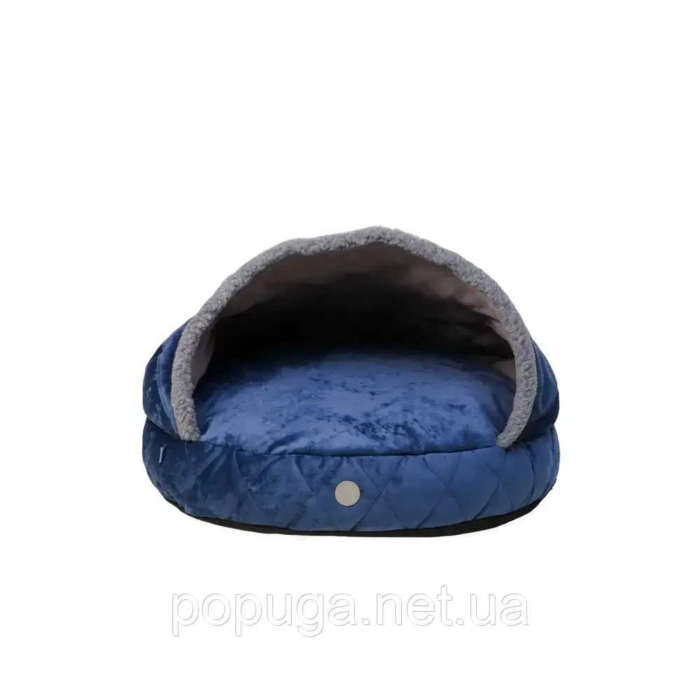 Диван для собак-нірка Cover Plush Royal Blue