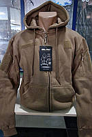 ТОЛСТОВКА MIL-TEC 11472019 HOODIE ZIPPER койот кофта з капюшоном