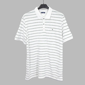 Футболка чоловіча Tony Montana DC-1102 BEYAZ/NEFTI 70% бавовна 30% віскоза 5XL(Р)