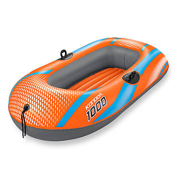 Надувний човен трикамерний до 55 кг. Bestway 61136 Kondor Elite 1000 Надувний човен для відпочинку