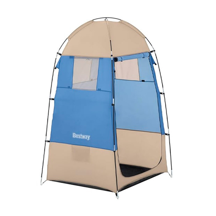 Намет для душу туалету та перевдягання Bestway 68002 Намет на 1 особу 110х110х190 см, фото 1