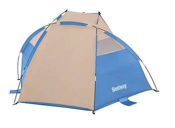 Намет пляжний 2-х місний Bestway 68001 Двомісний намет 200х100х100 см