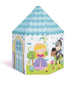 Дитячий ігровий намет-будиночок Замок принцеси Intex 44635 Каркасний будиночок-намет для дітей 104x104x130 см