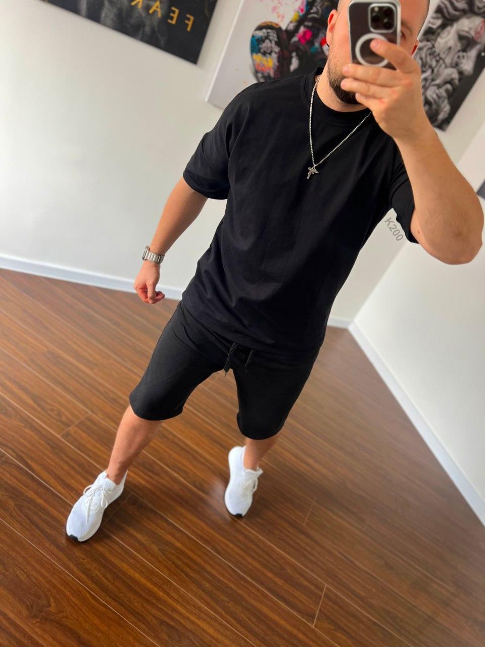 Спортивний чоловічий костюм Casea ( шорти+футболка)