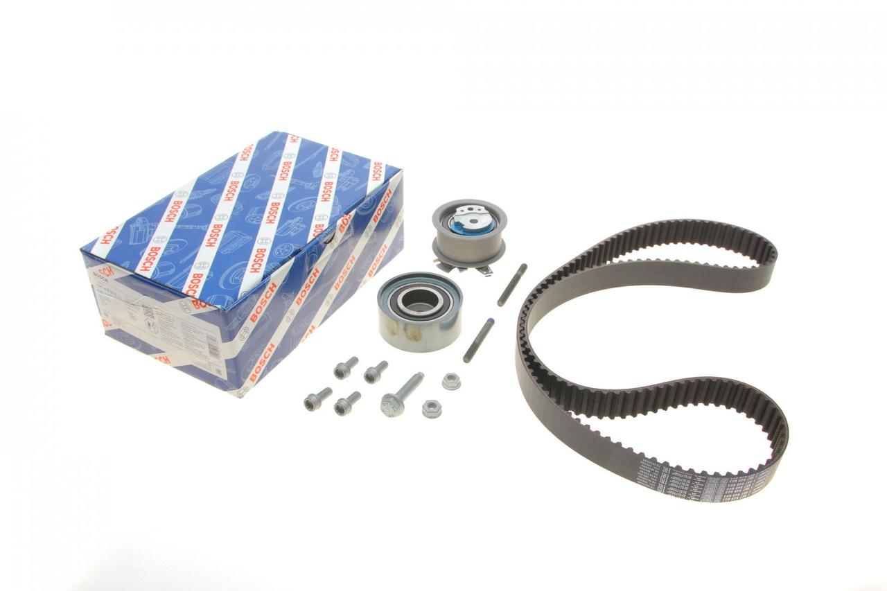 Комплект ременя ГРМ AUDI A3, A4, A6, SKODA OCTAVIA, VW GOLF V, PASSAT, TOURAN 2.0TDI 03- (30X141Z) BOSCH