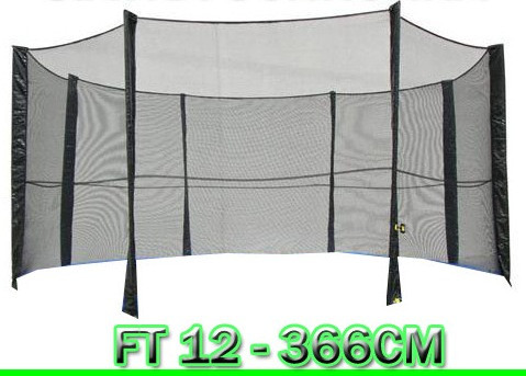 Защитная сетка для батута 366/374 см (12ft.) 8 стоек (ID#28505741 ...