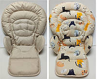 Двосторонній чохол на стільчик для годування Chicco Polly Magic Relax, Чіко Полі Меджик Релакс