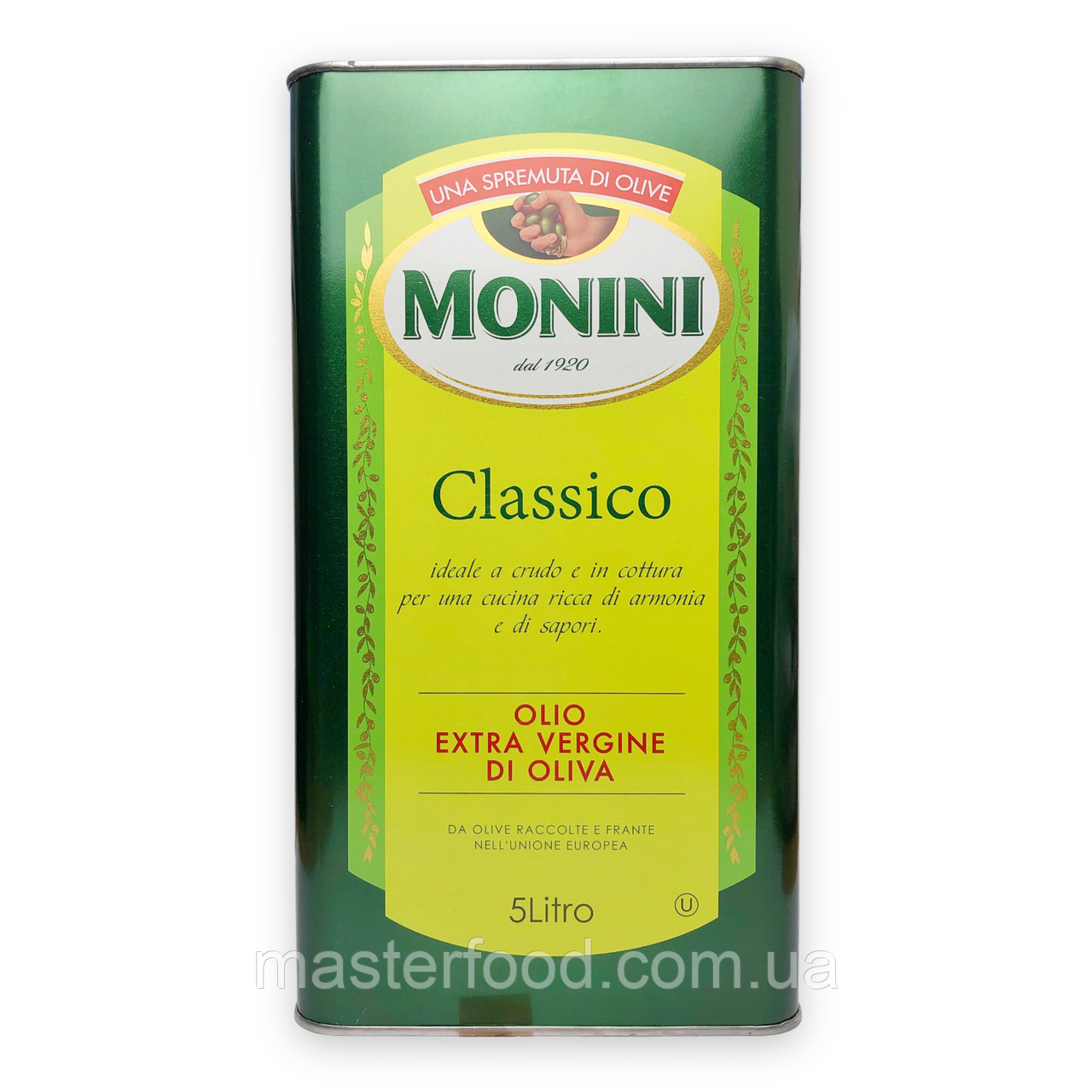 Оливкова олія 5 л. Monini другий сорт