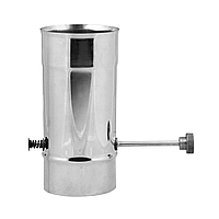 Кагла димохідна ø130 мм 0,8 мм Aisi 321 Stalar (50307)