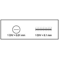 Калибровочная линейка SIGETA Slide-7 X 0.01мм, 0.1мм