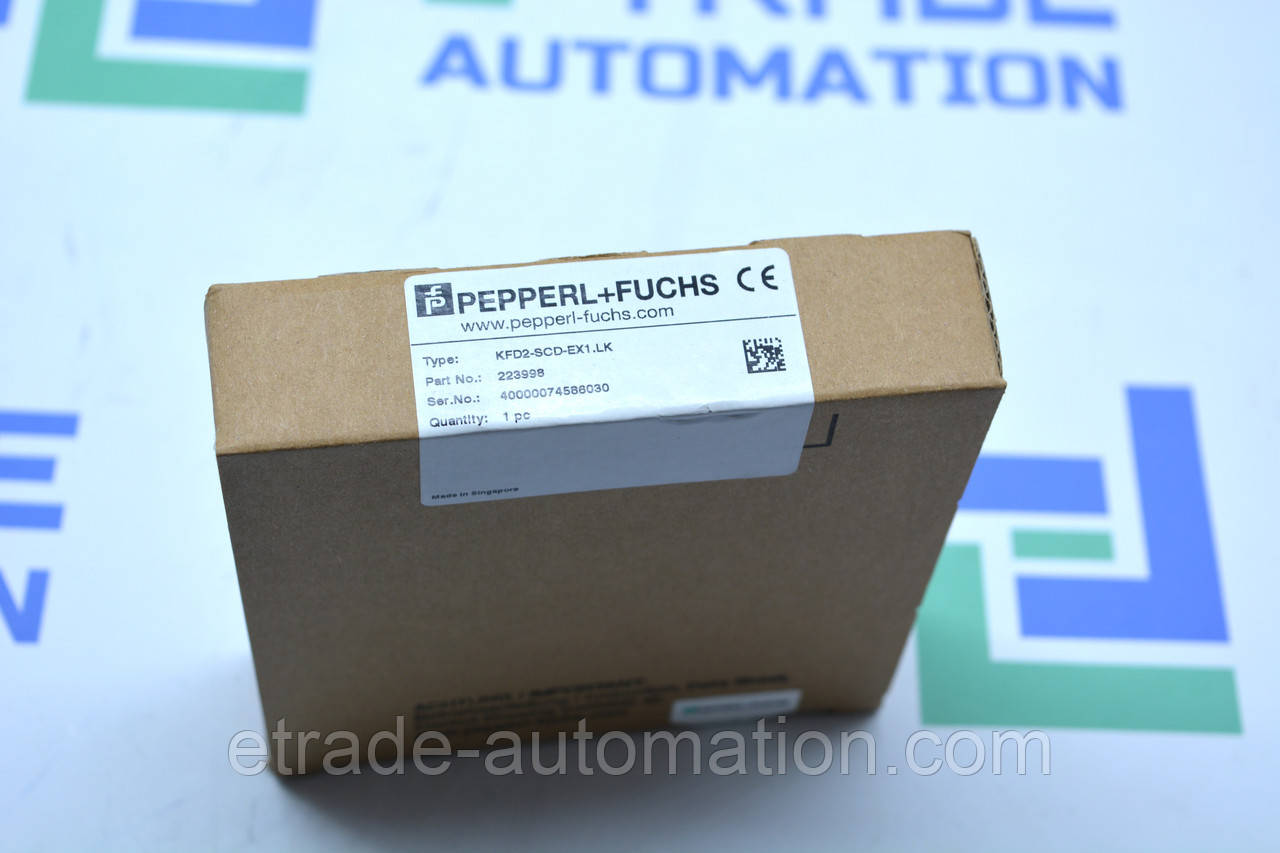 Бар'єр іскробезпеки Pepperl + Fuchs KFD2-SCD-EX1.LK