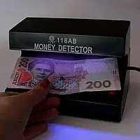 Детектор валют 118 AB УФ лампа для денег MONEY