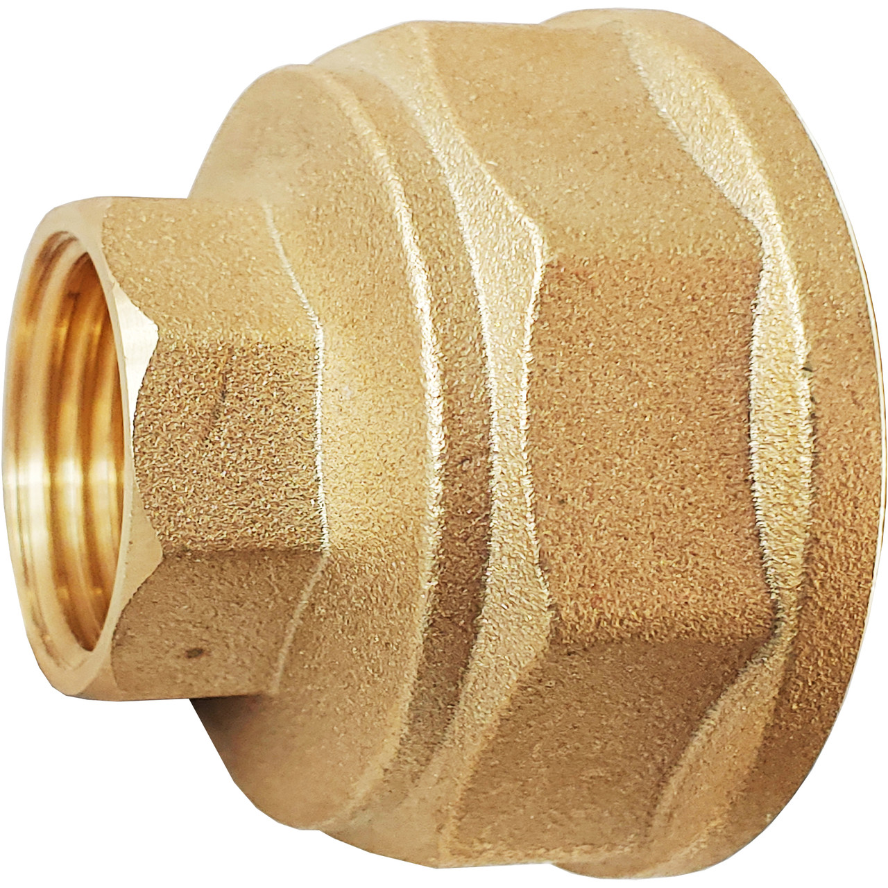 Муфта посилена латунна редукційна VA, фото 1