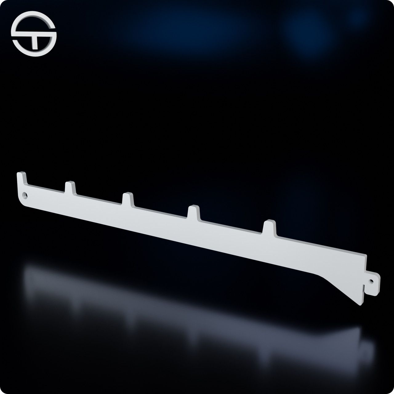 Кронштеин до стійки TETRAGON. Торговельне обладнання для магазинів та бутіків., фото 1