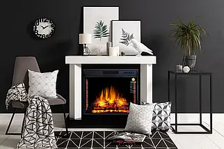 Камінокомплект ArtiFlame YUKON AF28S білий б'янко, фото 5