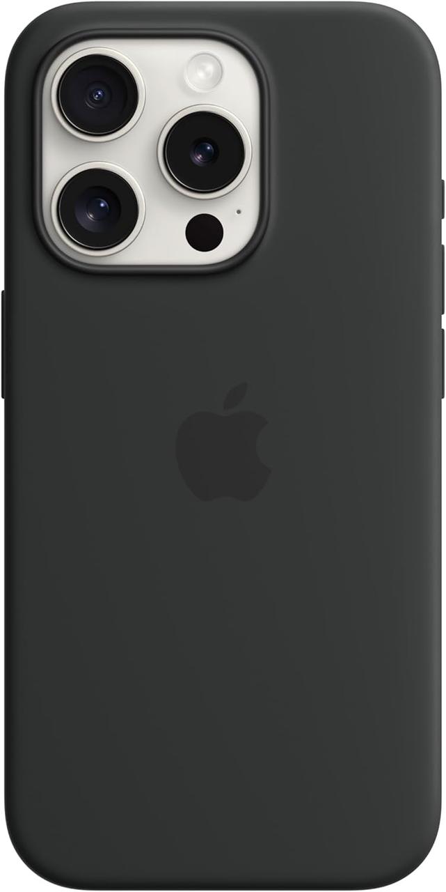 Оригінальний чохол Apple Silicone Case MagSafe Black для iPhone 15 Pro MT1A3ZM