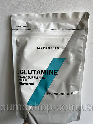 Глютамін MyProtein L-Glutamine 500 г (100 порц.) (США), фото 2