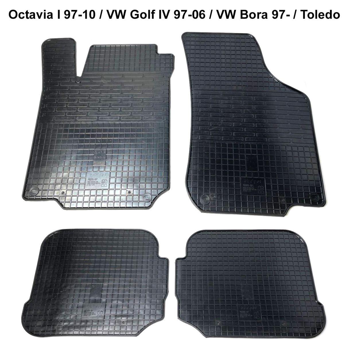 Автомобільні килимки в салон для Skoda Octavia I 97-10 / VW Golf IV 97-06 / VW Bora 97
