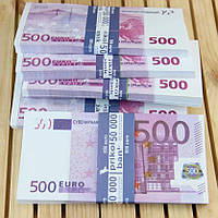 Сувенірні ігрові гроші Євро та Фунти для свят і подарунків