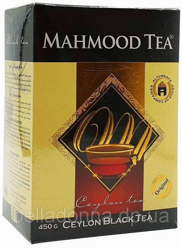 Чай чорний розсипний Mahmood Tea 450 г + 25 пакетів